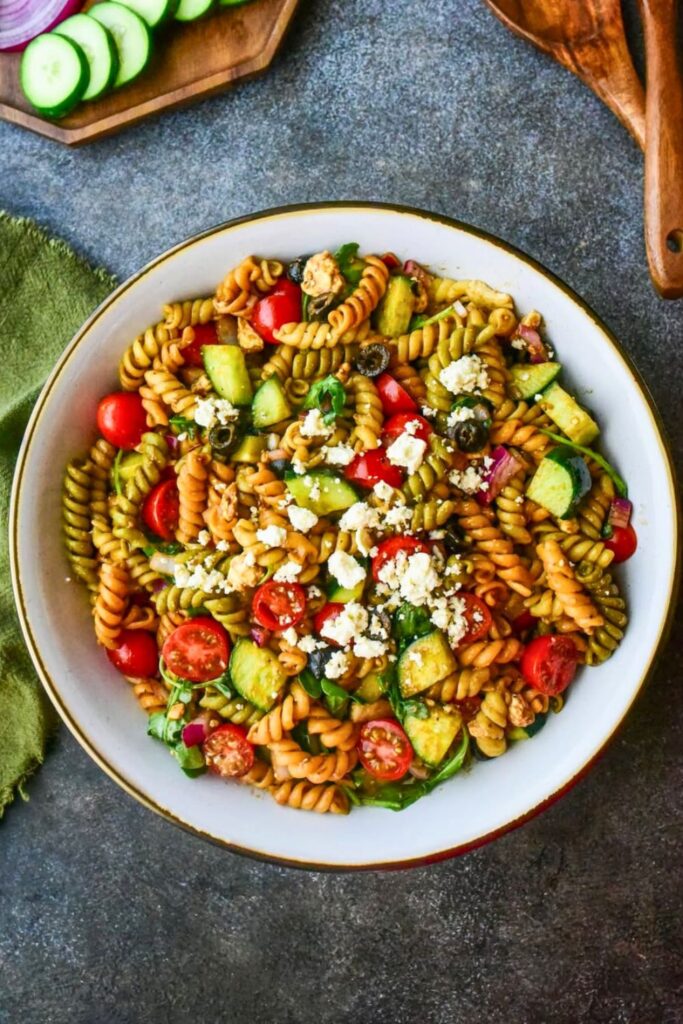 Greek Pasta Salad Flavor Variations