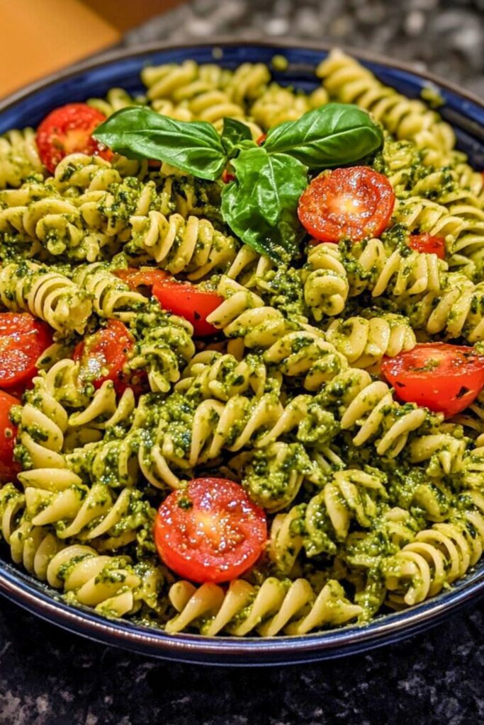 Pesto Pasta Salad Meal Prep Tips