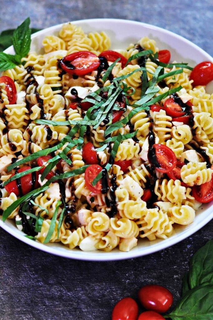 What is Caprese Pasta Salad