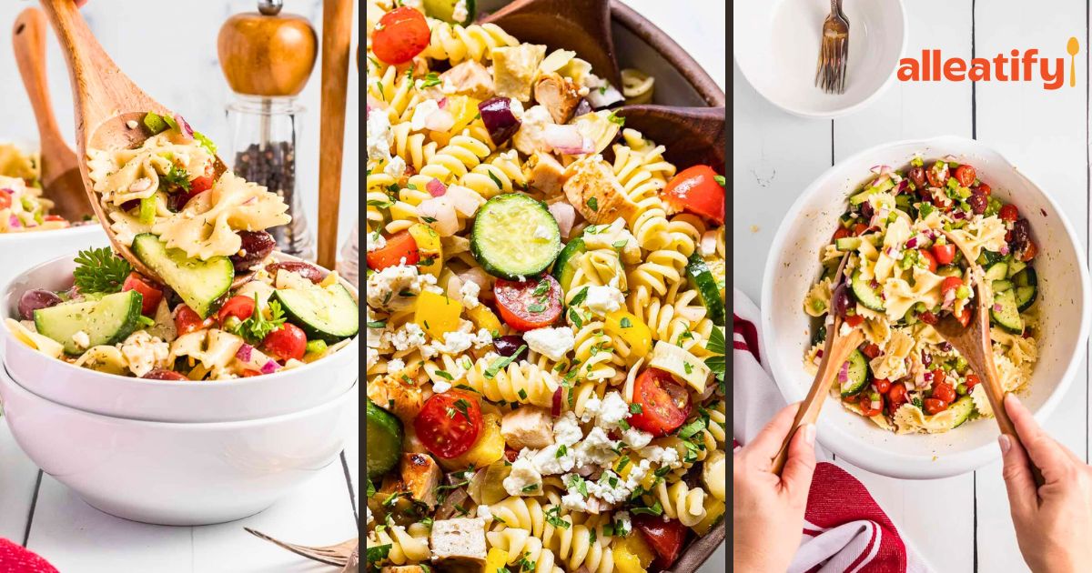 greek pasta salad Recipe