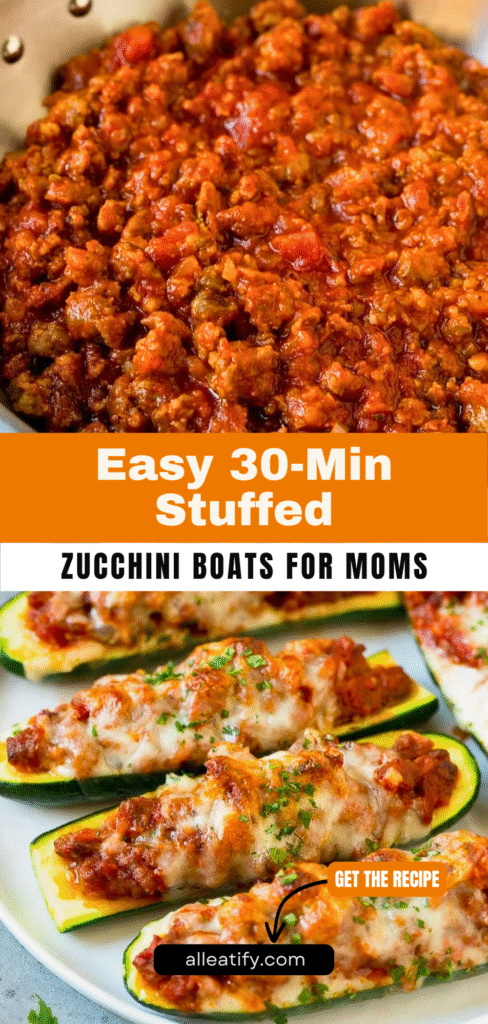 Easy 30-Min Stuffed Zucchini Boats for Moms
