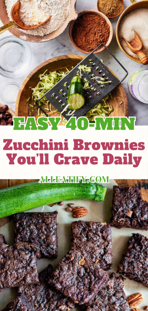 Easy 40-Min Zucchini Brownies You’ll Crave Daily