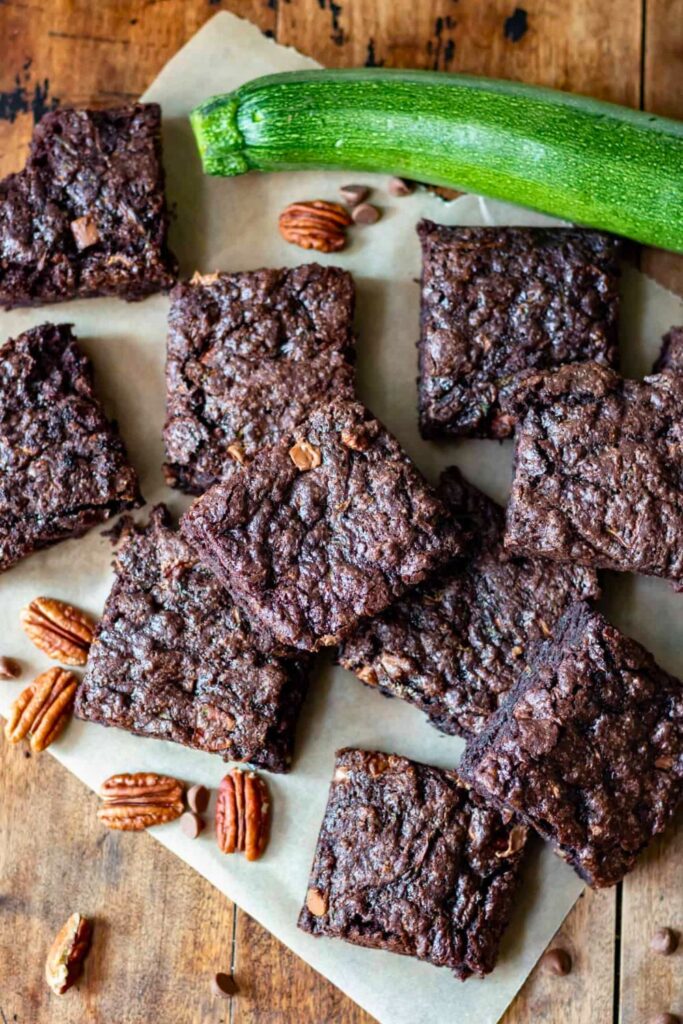 How to Make Zucchini Brownies