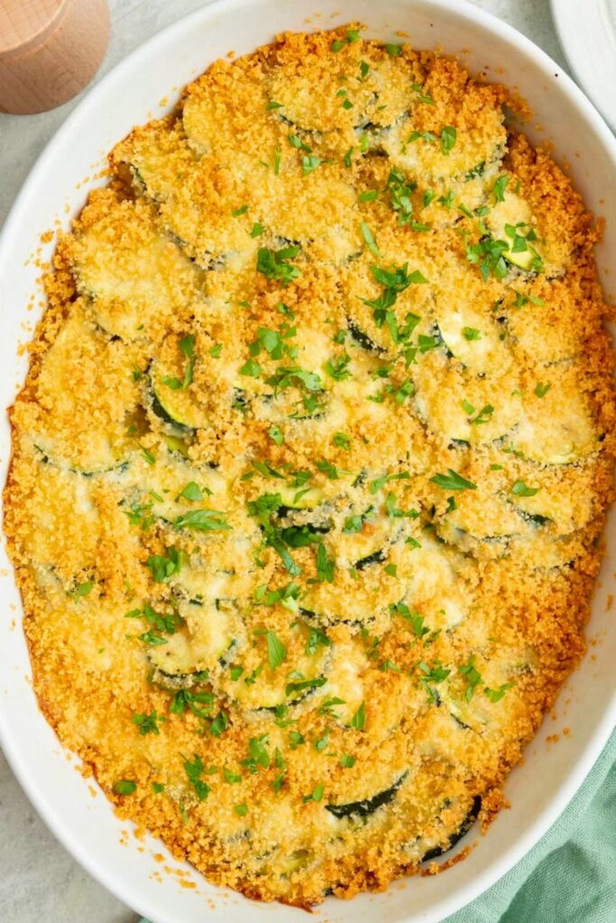 How to Serve Zucchini Casserole