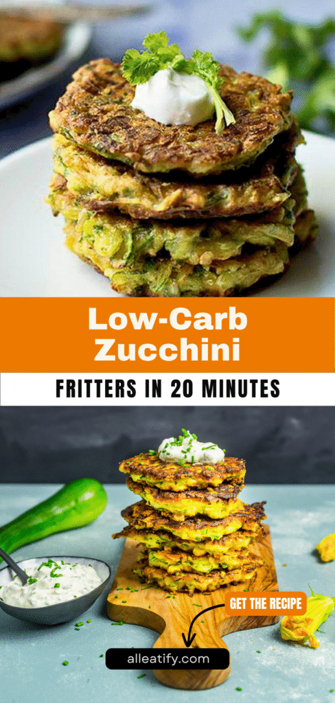Low-Carb Zucchini Fritters in 20 Minutes