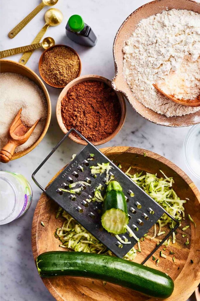 Zucchini Brownies Ingredients