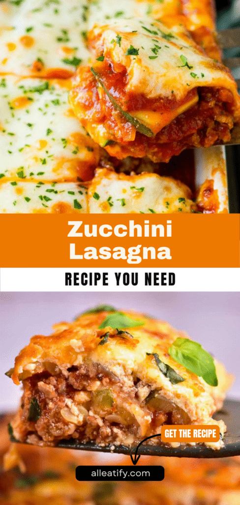 Zucchini Lasagna Recipe You Need