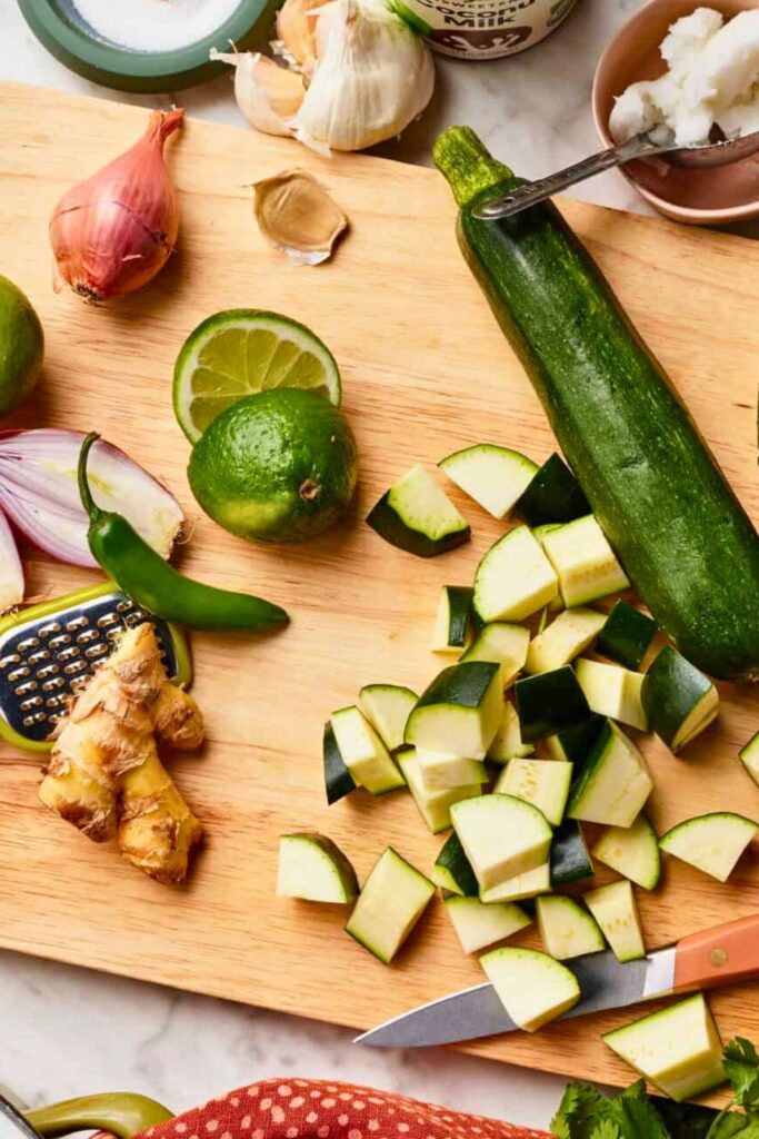 Zucchini Soup Ingredients