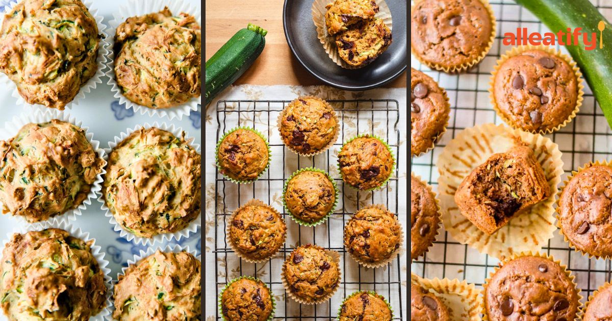 zucchini muffins Recipe
