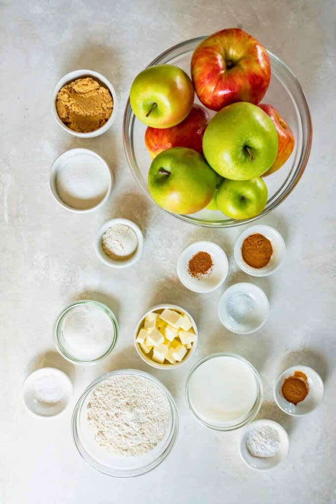Apple Cobbler Ingredients