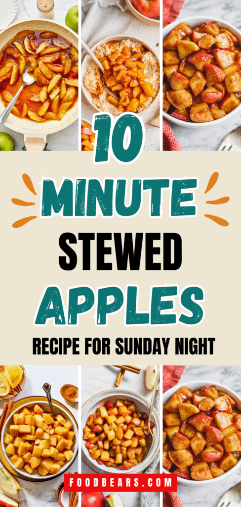 10 Minute Stewed Apples Recipe for Sunday Night