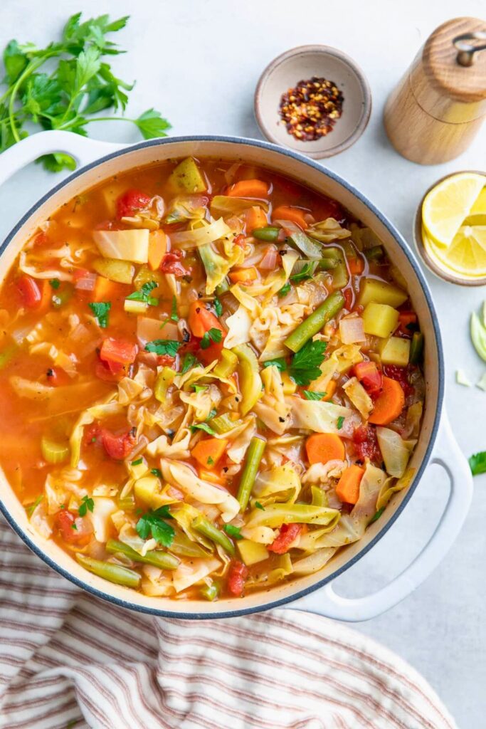 Health Benefits of Cabbage Soup
