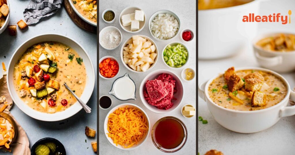Cheeseburger Soup Recipe