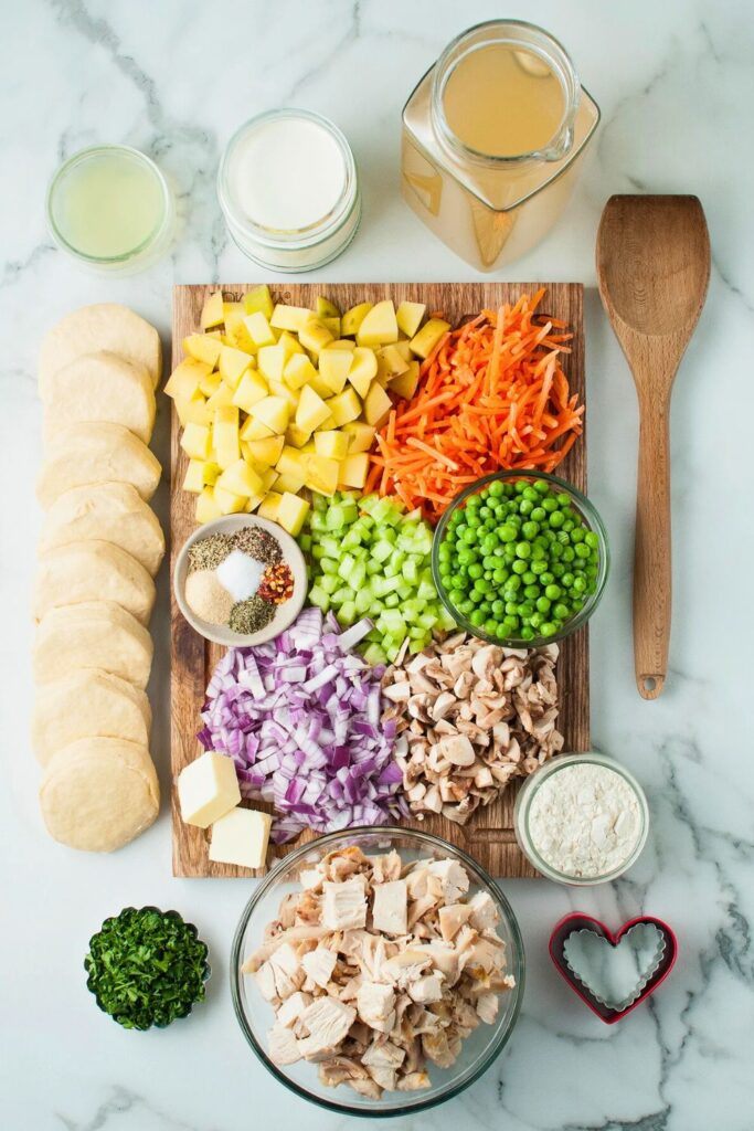 Chicken Pot Pie Soup Ingredients