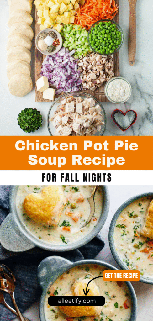 Chicken Pot Pie Soup Recipe for Fall Nights