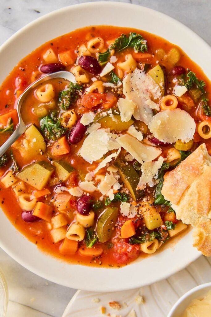 Serving Suggestions for Minestrone Soup