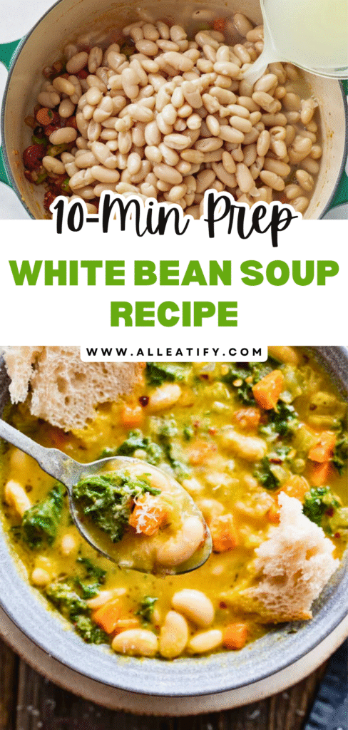10-Min Prep White Bean Soup Recipe for Dinner