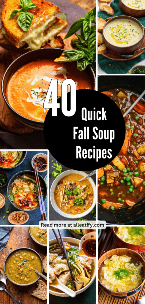 40 Quick Fall Soup Recipes That Cook in One Pot