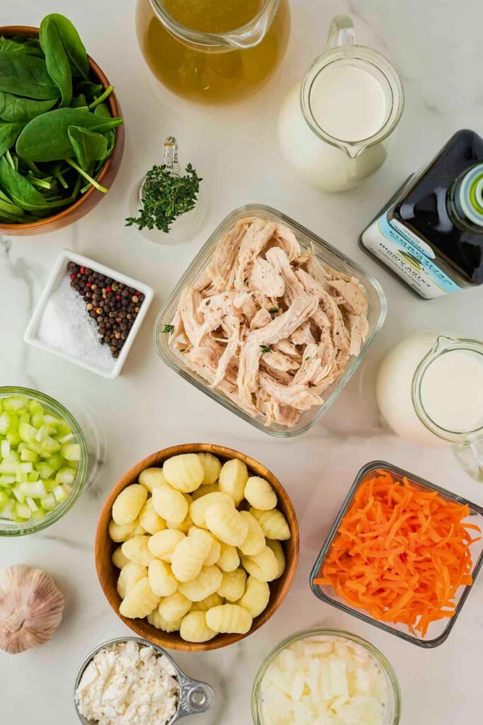 Chicken Gnocchi Soup Ingredients