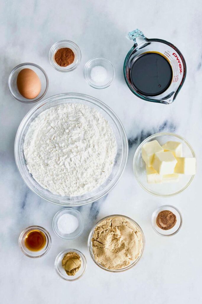 Gingerbread Cookie Ingredients