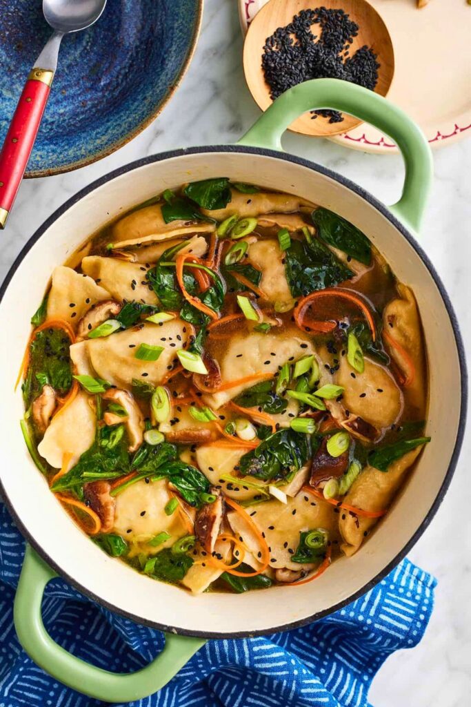 How to Make Dumpling Soup