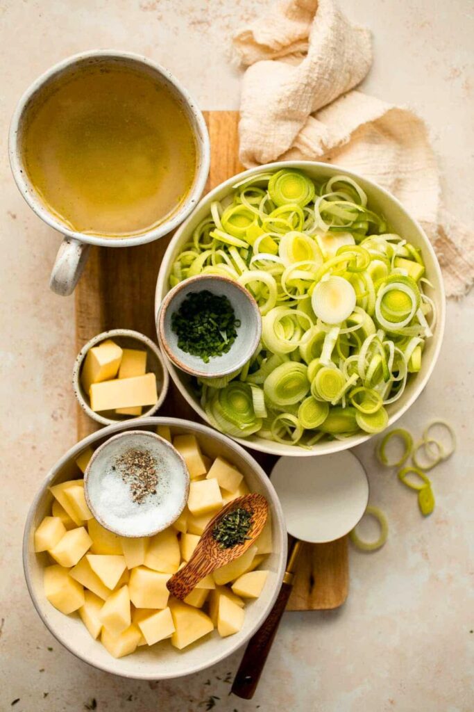 Potato Leek Soup Ingredients