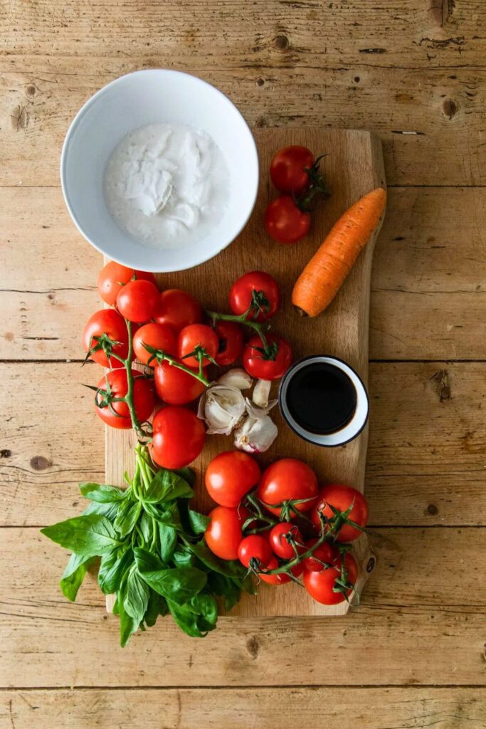 Roasted Tomato Soup Ingredients