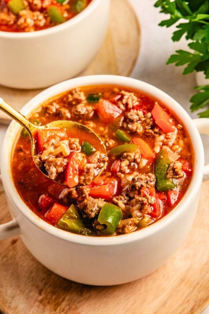 Stuffed Pepper Soup