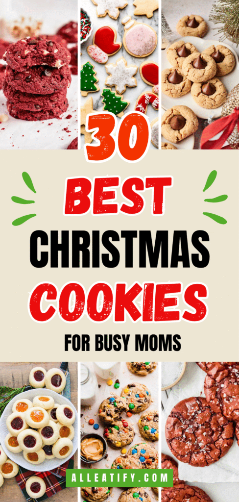 30 Best Christmas Cookies for Busy Moms
