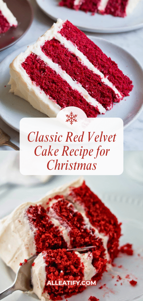 Classic Red Velvet Cake Recipe for Christmas