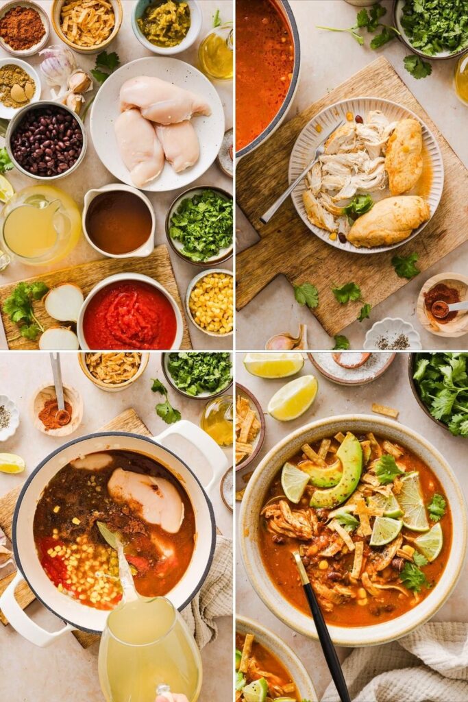 How to Make Chicken Tortilla Soup