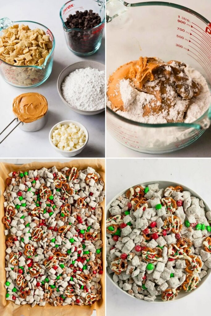 How to Make Christmas Puppy Chow