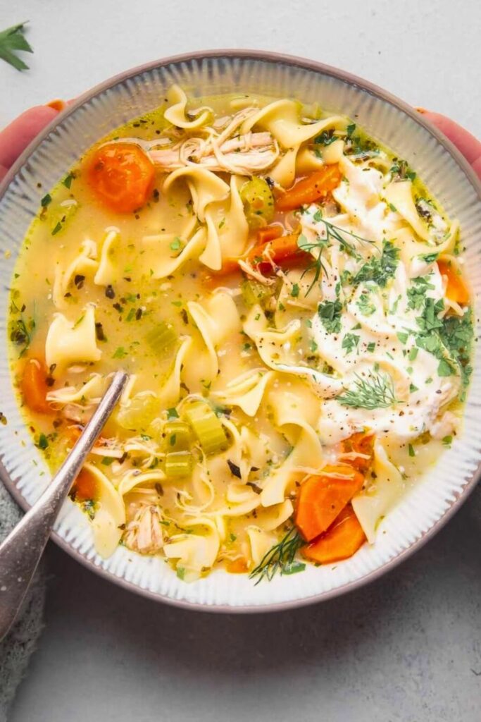 How to Serve Chicken Noodle Soup