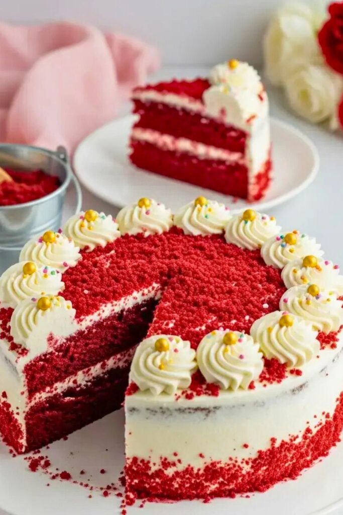Red Velvet Cake Decorating Ideas