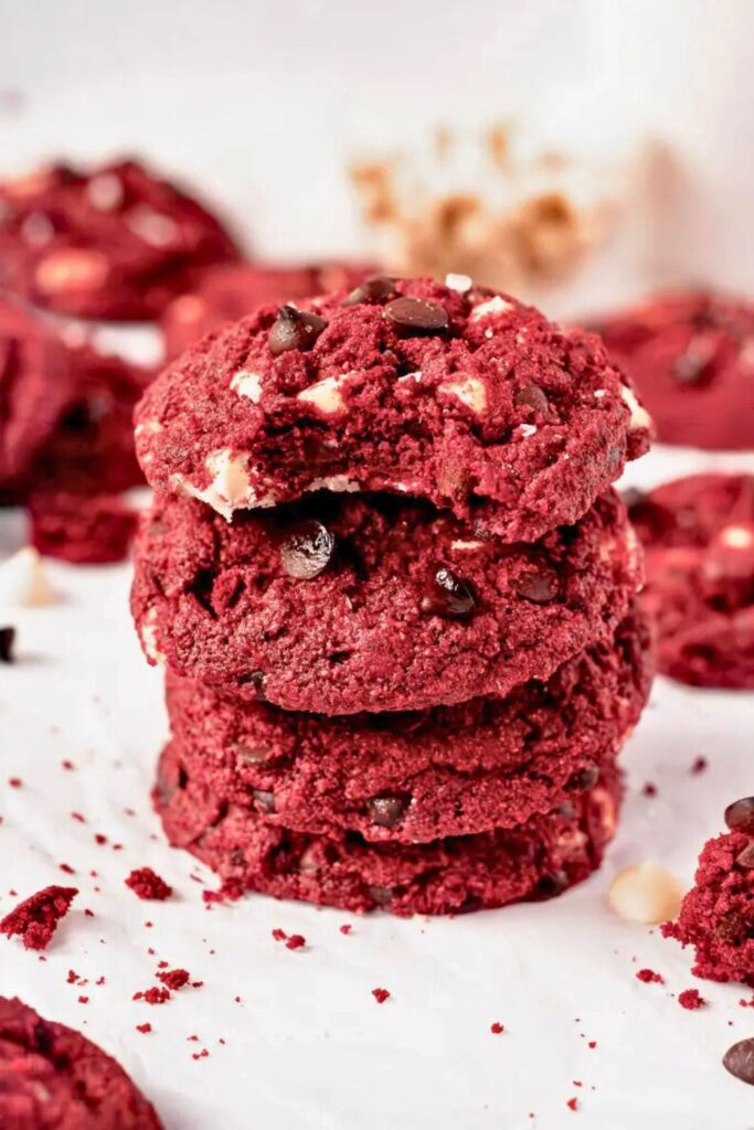 Red Velvet Cookies Variations