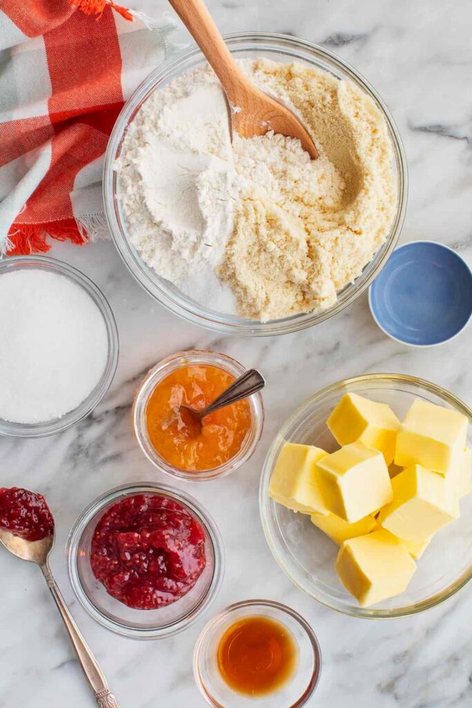 Thumbprint Cookies Ingredients