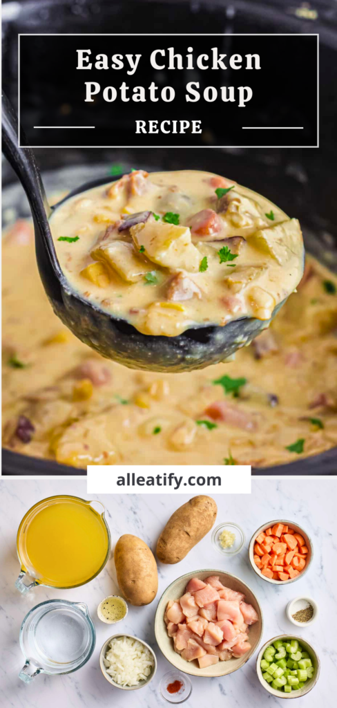 
Easy Chicken Potato Soup Recipe for Two