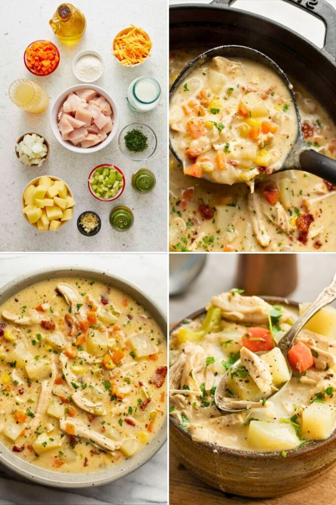How to Make Creamy Chicken Potato Soup