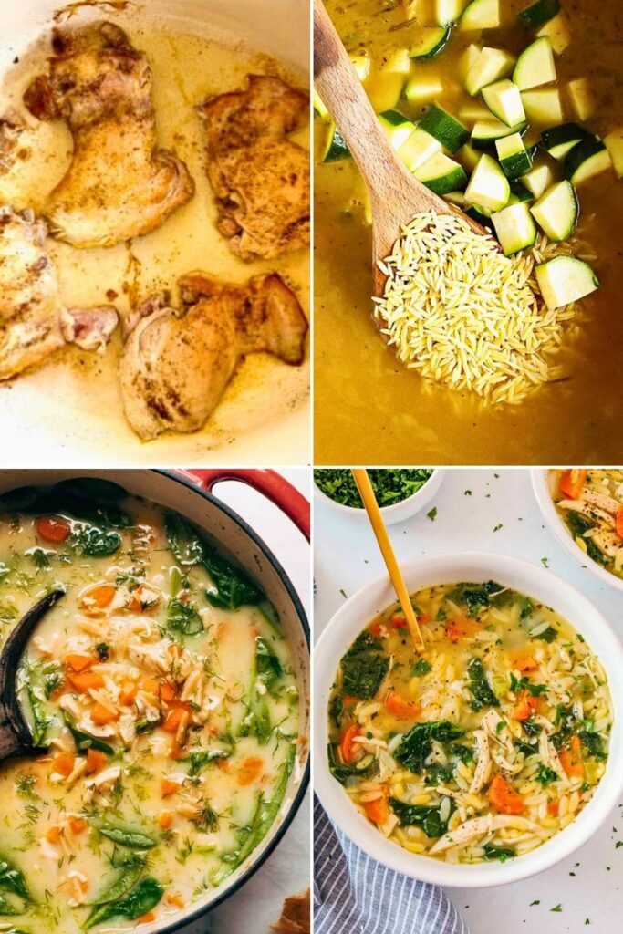 How to Make Lemon Chicken Orzo Soup