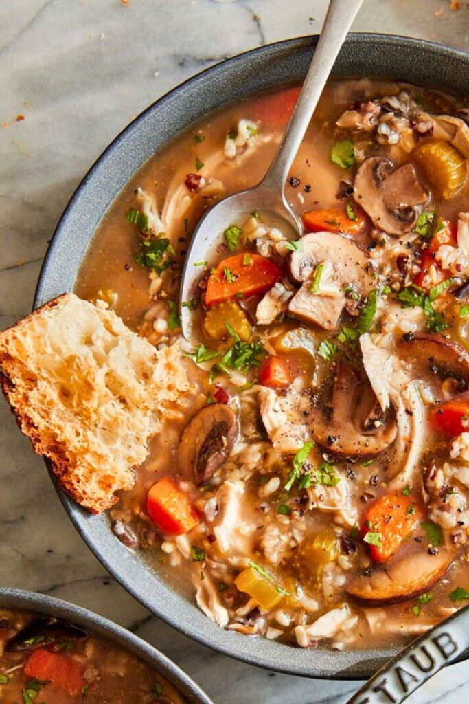 How to Serve Chicken Wild Rice Soup