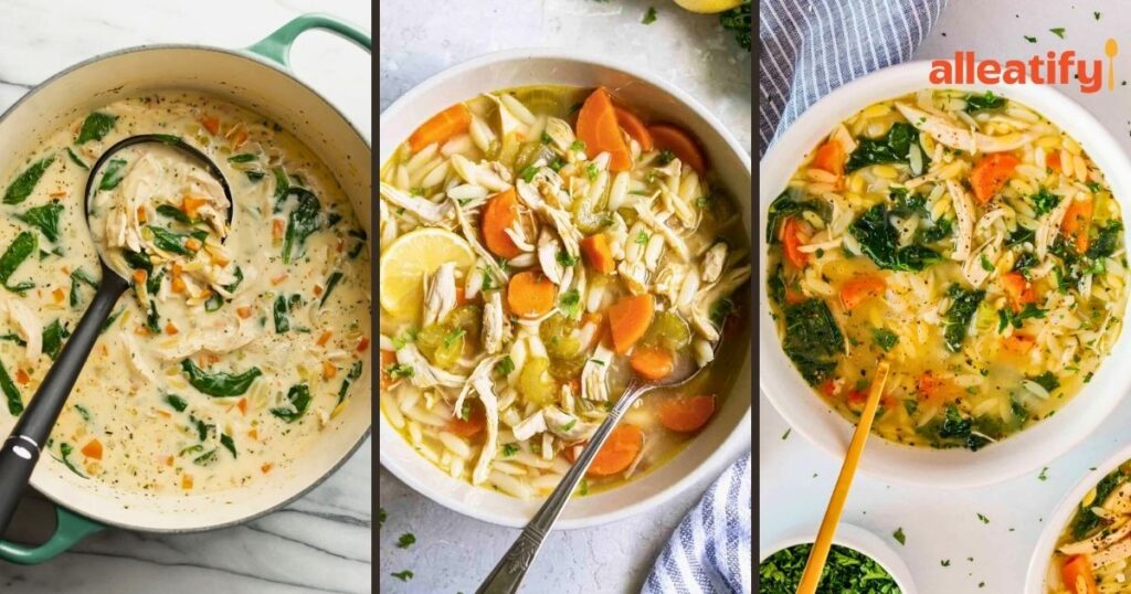 Lemon Chicken Orzo Soup Recipe
