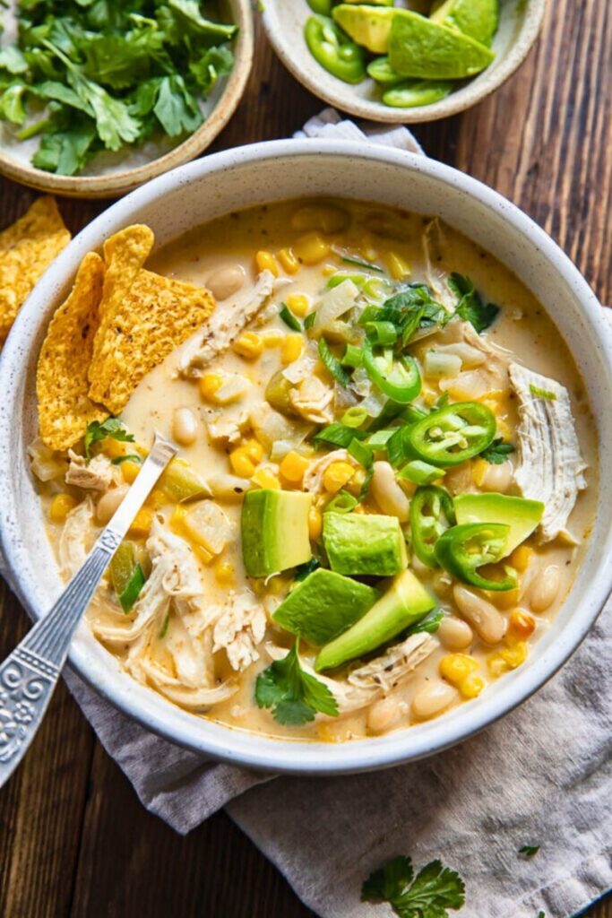 Best Toppings for White Chicken Chili