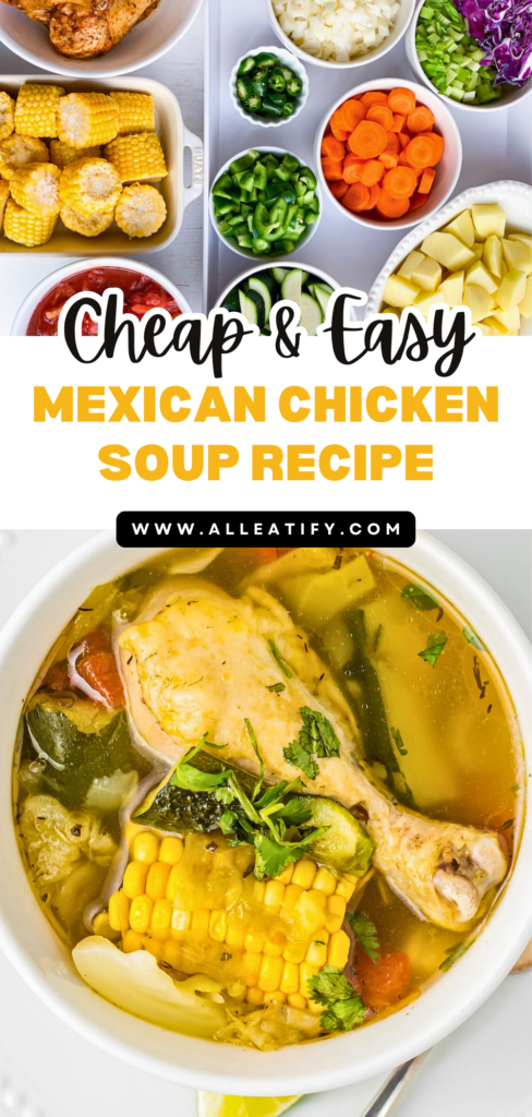 Cheap & Easy Mexican Chicken Soup Recipe