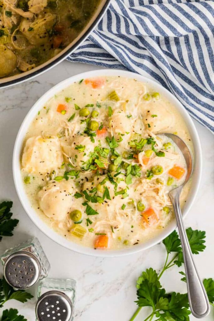 Chicken Dumpling Soup