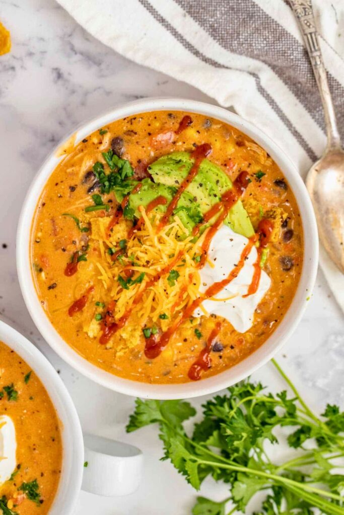 Chicken Enchilada Soup