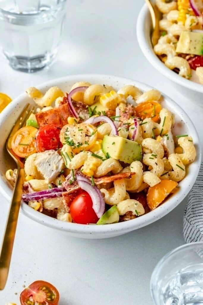 Easy Variants of Bacon Ranch Pasta Salad