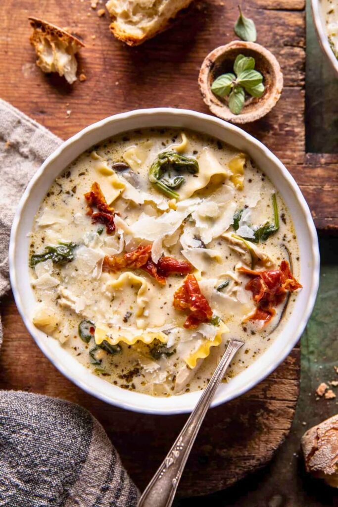 Easy Variations for White Chicken Lasagna Soup