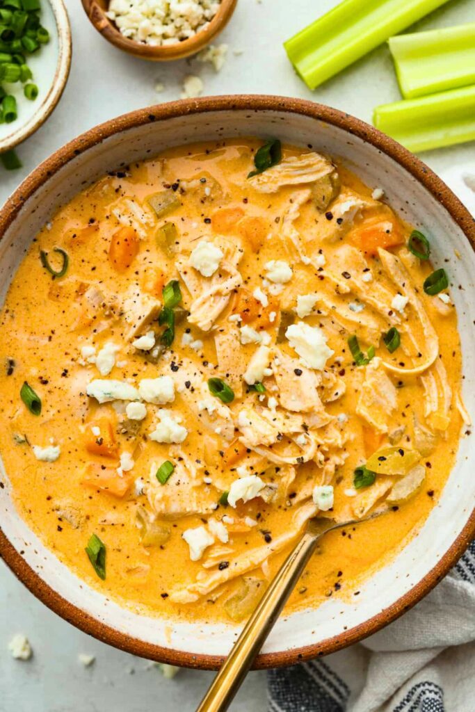 How Spicy Is This Buffalo Chicken Soup