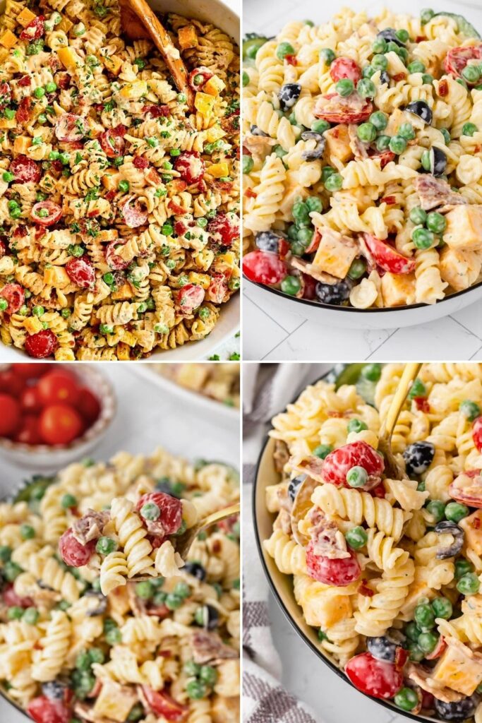 How to Make Bacon Ranch Pasta Salad Step-by-Step