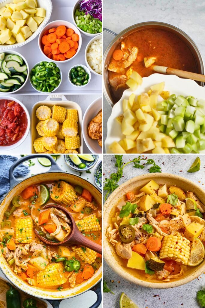 How to Make Caldo de Pollo